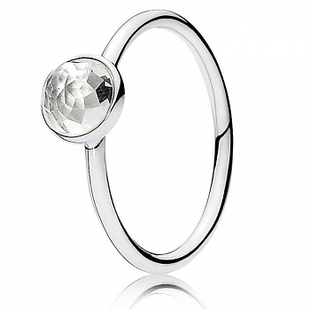 КОЛЬЦО PANDORA МЕСЯЦ АПРЕЛЬ  №191012RC