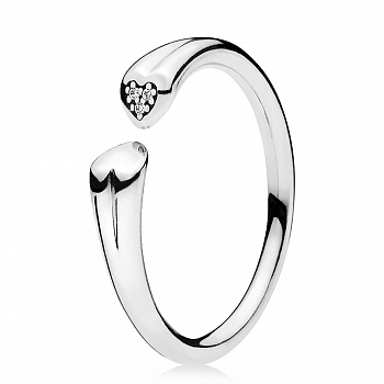 КОЛЬЦО "ДВА СЕРДЦА" 196572CZ