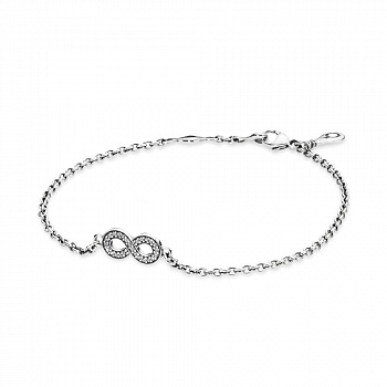 Серебряный браслет Pandora 590509CZ 