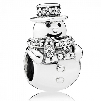 ПОДВЕСКА ШАРМ PANDORA СНЕГОВИК №792001CZ