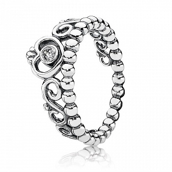 Серебряное кольцо Pandora №190880CZ 