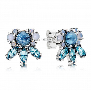 СЕРЬГИ PANDORA МОРОЗНЫЕ УЗОРЫ №290731NMBMX