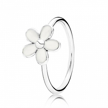 Серебряное кольцо с эмалью Pandora 190899EN12