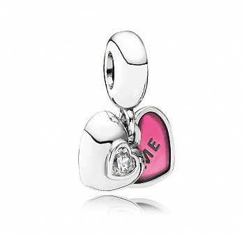 Подвеска-шарм Ты и я Pandora №791244CZ 