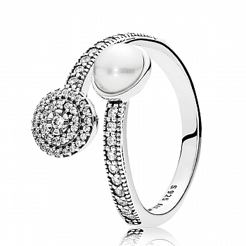 КОЛЬЦО PANDORA "ЯРКОЕ МЕРЦАНИЕ" 191044CZ