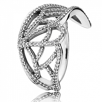 КОЛЬЦО PANDORA С КУБИЧЕСКИМ ЦИРКОНИЕМ  «ПОРХАЮЩАЯ БАБОЧКА» №190937CZ